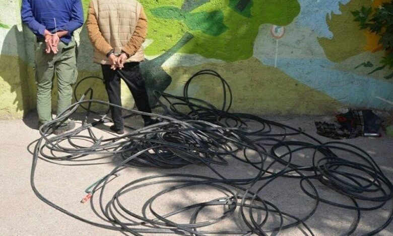 خاموشی‌های روزانه، فرصتی برای سارقان کابل برق در اصفهان