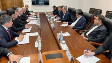 دیدار هیئت اعزامی دیوان محاسبات ایران با نایب رئیس اول مجلس نمایندگان کشور تاجیکستان