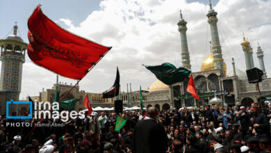 عزاداری شهادت امام جعفر صادق (ع) در قم
