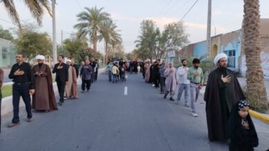 فیلم| فهرجی‌ها در روز شهادت امام جعفر صادق (ع) عزاداری کردند