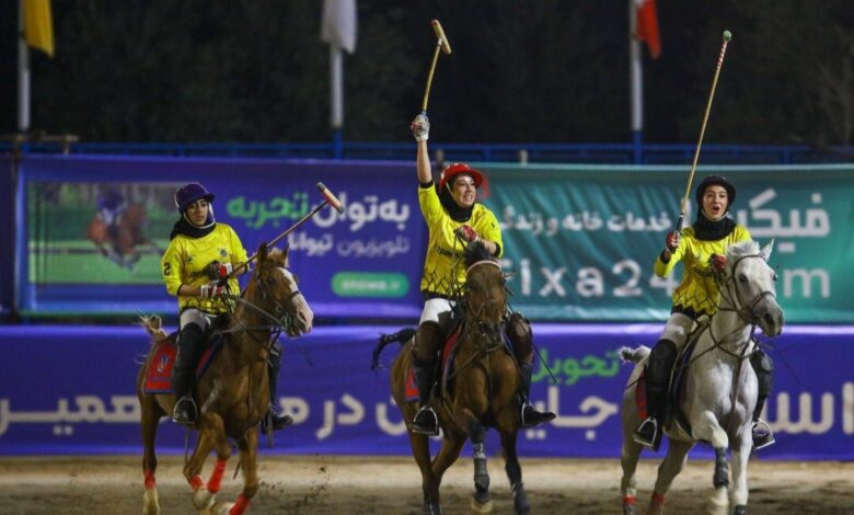 آذرخش شاهین شهر، قهرمان لیگ ملی چوگان بانوان شد