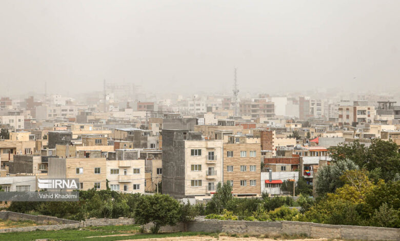 آسمان خراسان شمالی پایان هفته غبارآلود است