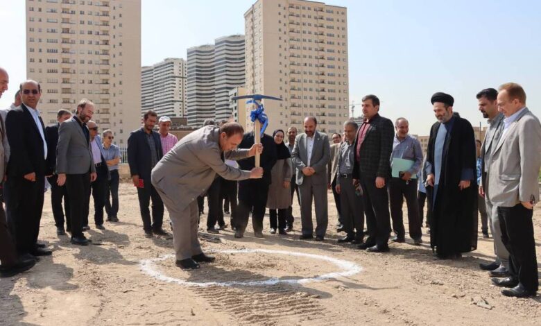 آغاز ساخت بلوک ۴ خوابگاه متاهلی دانشگاه صنعتی شریف