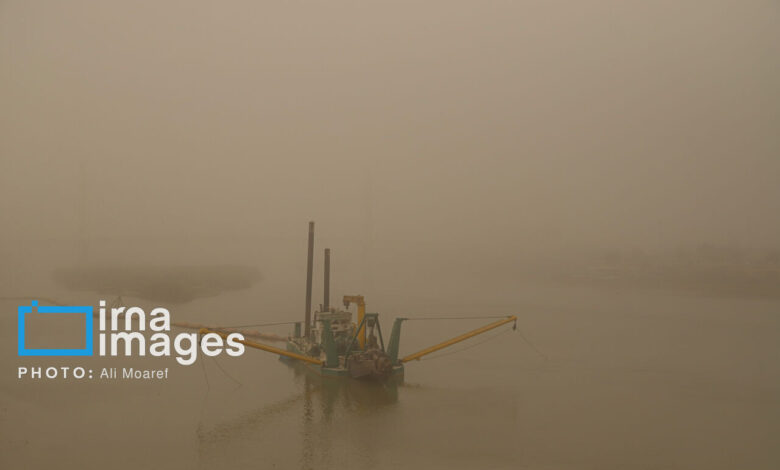 آلودگی هوا در چهار شهر خوزستان به مرز هشدار رسید