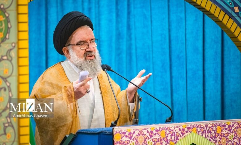 آیت‌الله خاتمی: ترامپ بداند که متدینین به اندازه ارزش‌های انقلاب اسلامی پای ارزش‌های میهنی ایستاده‌اند