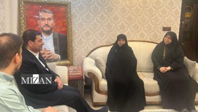 ادای احترام و تقدیر مخبر از خانواده شهید امیرعبداللهیان/ تجلیل از مدیریت شجاعانه، با اخلاص و با بصیرت وزیر امور خارجه دولت سیزدهم 