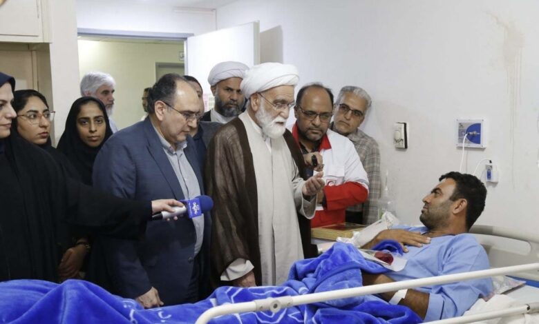 اعزام نماینده ویژه رهبر معظم انقلاب به هرمزگان برای دلجویی از مجروحین و حادثهدیدگان و ارزیابی وضعیت عملیات امداد حادثه بندر شهیدرجایی
