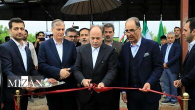 افتتاح مرحله ٢ طرح باغ سایبان در استان کرمانشاه با حضور وزیر کشاورزی