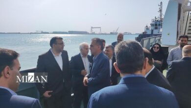 بازدید مدیر عامل اموال تملیکی از گمرک و اداره بندر استان بوشهر