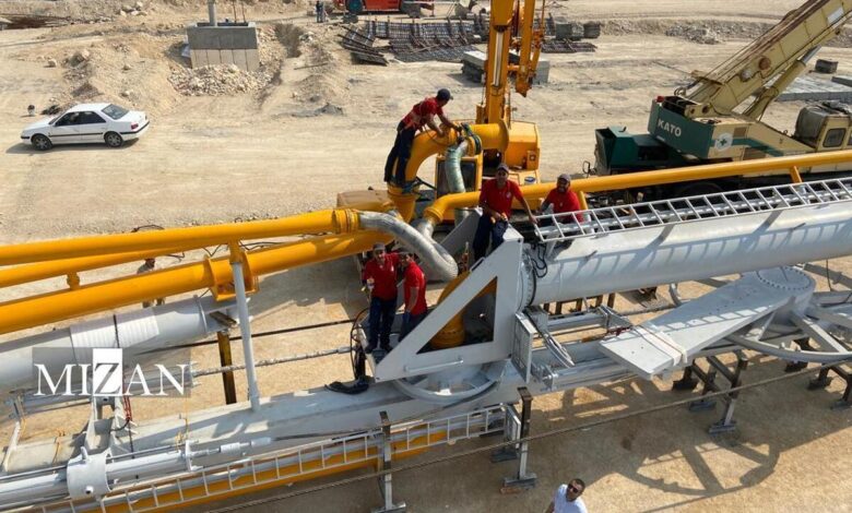 بازوی بارگیری کرایوژنیک ساخت داخل عملیاتی شد