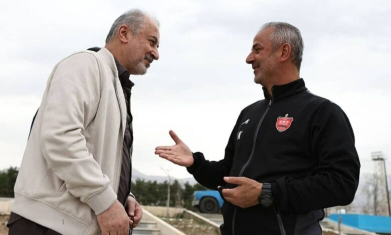 برگزاری جلسه مدیرعامل با سرمربی پرسپولیس