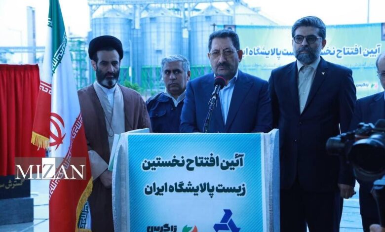 رئیس‌جمهور طرح «تولید بایو اتانول» را افتتاح کرد