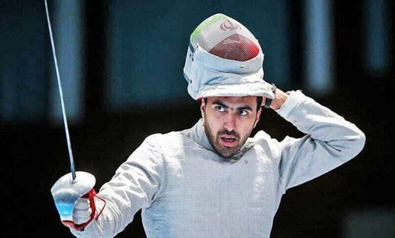 شمشیربازی گرندپری سئول| پاکدامن با عبور از نفر دوم رنکینگ جهان به یکچهارم نهایی رسید