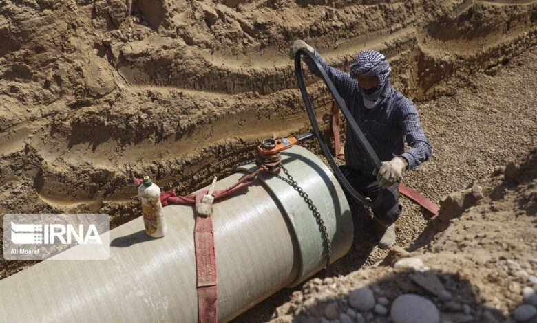 طرح اصلاح و پاکسازی خط لوله انتقال آب آشامیدنی بن – بروجن انجام شد