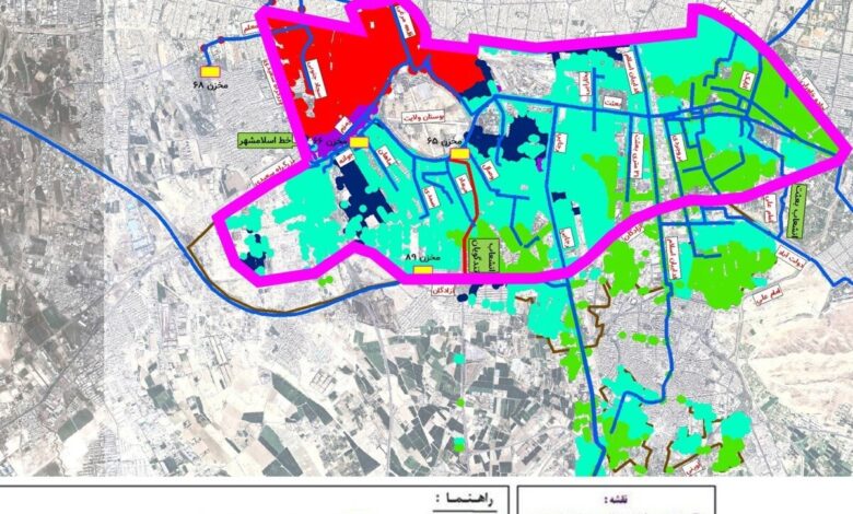 قطعی و افت فشار آب در برخی نقاط تهران