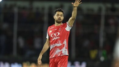 مدافع پرسپولیس آخرین دیدار فصل را از دست داد