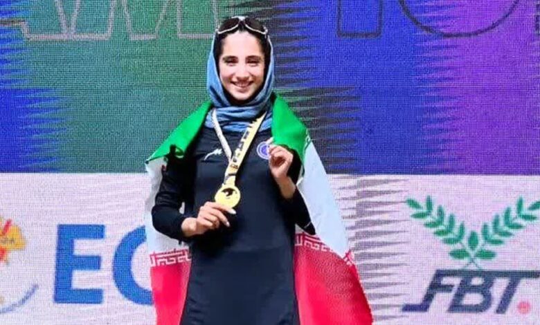 نمایش درخشان بانوان ورزشکار همدان در قاره آسیا