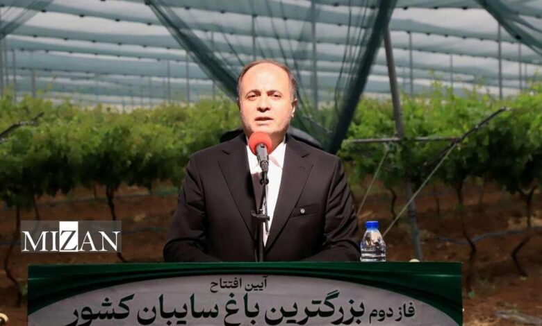 وزیر جهاد کشاورزی: ایران در ۳۰ محصول باغی رتبه‌های یک تا دهم دنیا را دارد/ ضرورت توسعه باغ‌سایبان‌ها در کشور
