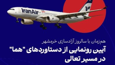 پرواز بلند هما؛ نماد عزم و توان ملی