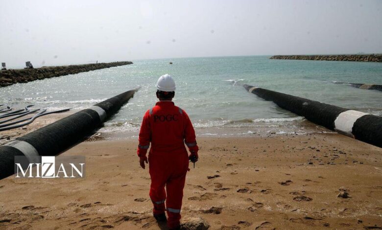 پیشرفت مطلوب بخش فراساحلی پایانه نفتی جاسک