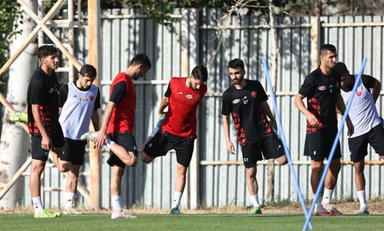 پیگیری تمرینات پرسپولیس برای هفته پایانی لیگ برتر فوتبال