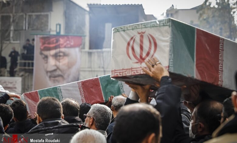 کشف پیکرهای مطهر ۴ شهید دوران دفاع مقدس