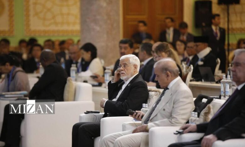 گفت‌وگوی معاون اول رئیس‌جمهور و نخست‌وزیر پاکستان در حاشیه اجلاس بین‌المللی حفاظت از یخچال‌ها