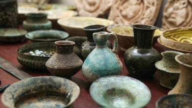 ۱۲۲ قطعه اشیاء باستانی در دورود کشف شد