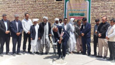 آغاز نهضت آسفالت و عملیات اجرایی ۲۱ طرح هادی روستایی در شهرستان نیمروز