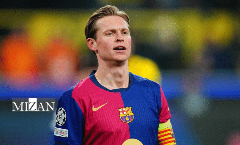 آینده هافبک آبی‌اناری‌ها روشن شد/ دی‌یونگ: در بارسلونا می‌مانم