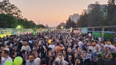 اجتماع باصلابت رهروان پهلوان خیبر در غدیر البرز+فیلم