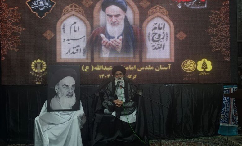 استاد حوزه علمیه: عزت امروز ایران، مدیون امام راحل است