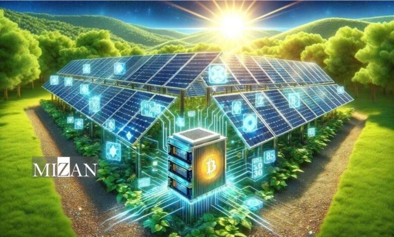 امکان استفاده از برق ۲۴ ساعته برای استخراج رمزارز با احداث نیروگاه خورشیدی