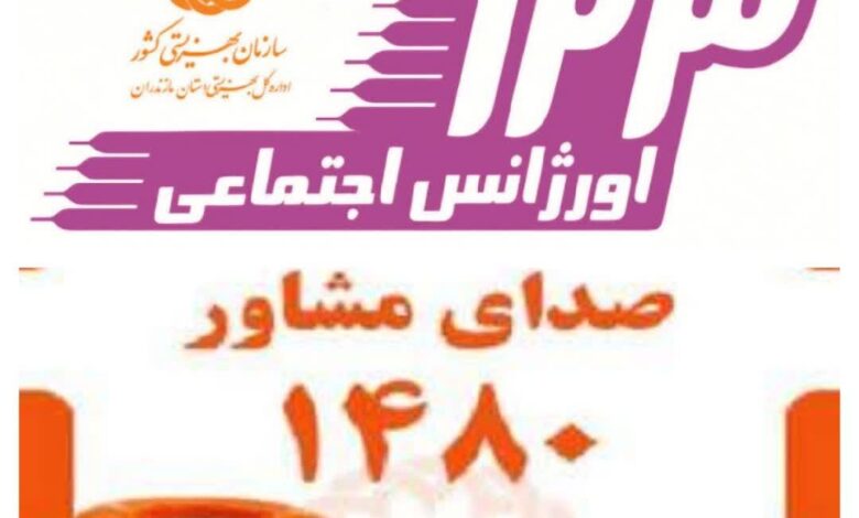 اورژانس اجتماعی بهزیستی مازندران آماده ارایه خدمت در شرایط بحران به شهروندان است