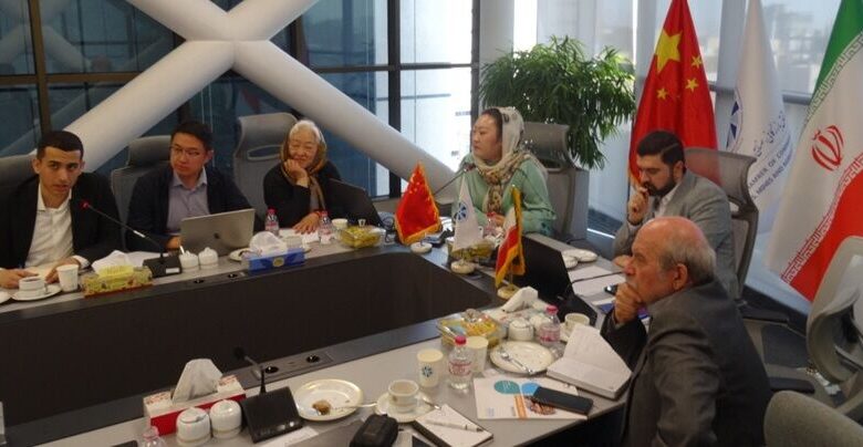 بازدید نمایندگان شرکت دانش‌بنیان چینی از دانشگاه تهران