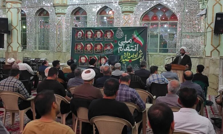 برگزاری آیین بزرگداشت شهدای طریق‌القدس در دزفول