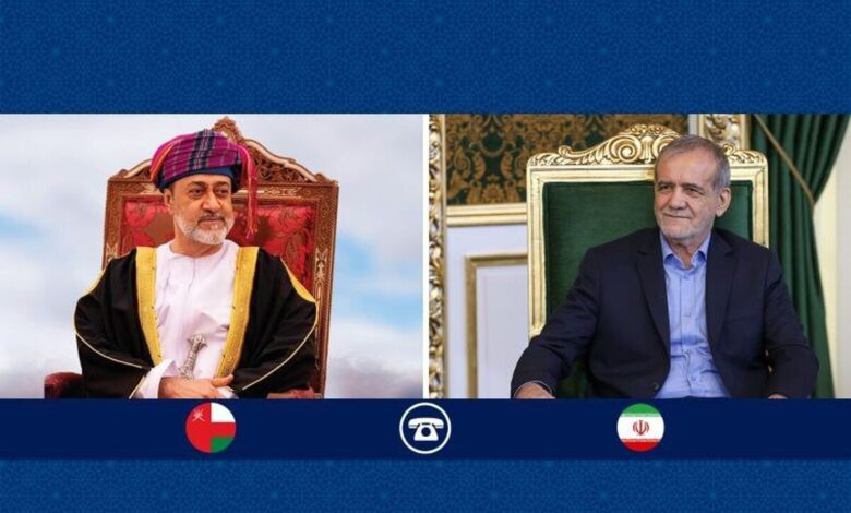 تماس تلفنی سلطان عمان با پزشکیان/ تبریک عید سعید قربان و تأکید بر تقویت روابط ممتاز دوجانبه