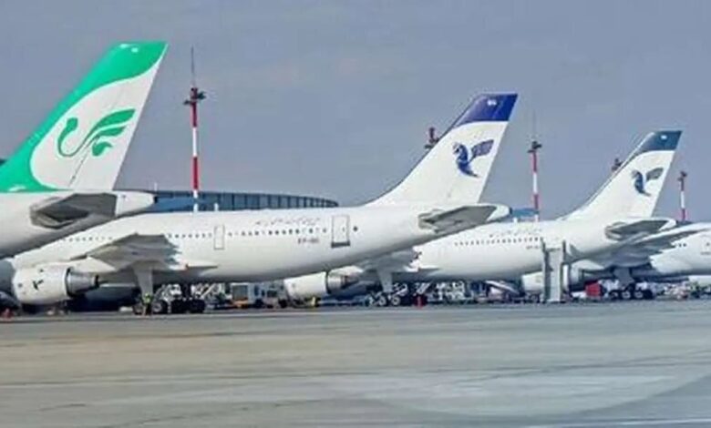 تمدید لغو پرواز‌ها تا ساعت ۱۴ امروز؛ ۲۷ خردادماه