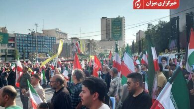 حضور گسترده مردم در اجتماع ایران، ذوالفقار علی (ع)