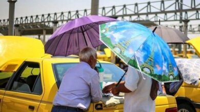 حکایت تاکسیرانان تهران؛ صورت سوخته در اوج گرمای هوا