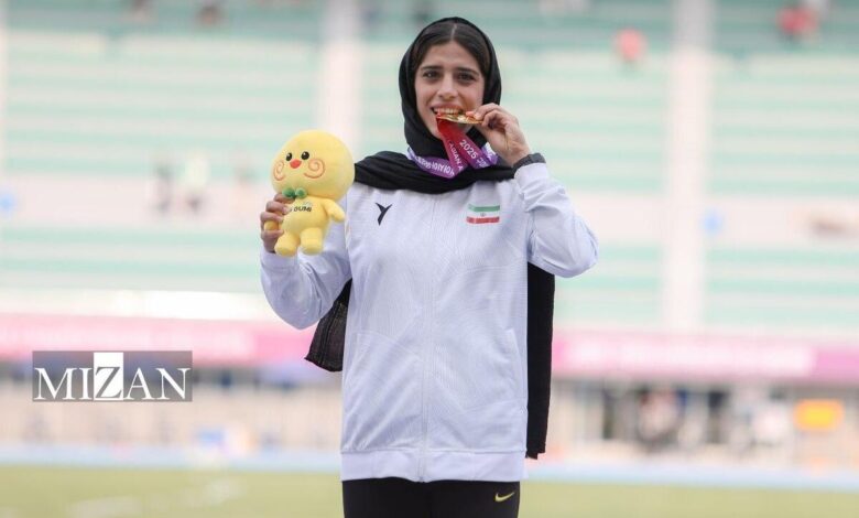 دختر تاریخ‌ساز دوومیدانی: از کودکی رویای ایستادن روی سکوی قهرمانی را داشتم/ این مدال حاصل ۱۴ سال تلاشم بود