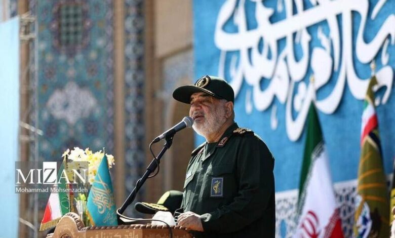 سرلشکر سلامی: با موشک‌هایی ارتقایافته برای هر نبردی آماده‌ایم