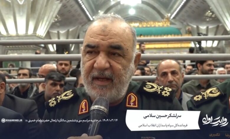 سرلشکر سلامی: باید در مسیر تحقق «ایران قوی» ایستادگی کنیم