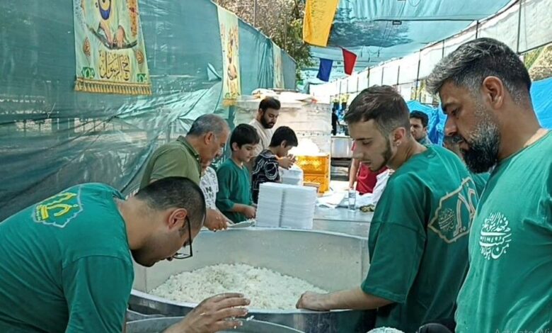 فیلم|پخت هزاران غذا توسط گروههای جهادی شهرری در عید غدیر