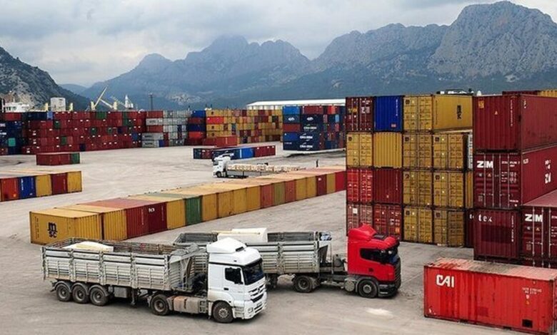 مجموع مبادلات تجاری ایران به ۲۴ میلیارد و ۶۸۴ میلیون دلار رسید