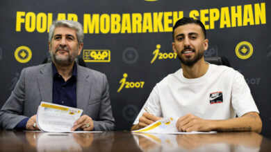 محمد عسکری به جمع زردپوشان سپاهان پیوست