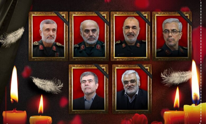 مراسم روز سه‌شنبه تشییع پیکر شهدای حملات اخیر لغو شد