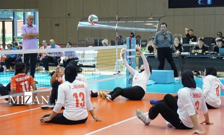 نایب قهرمانی تیم ملی والیبال نشسته زنان ایران در آسیا