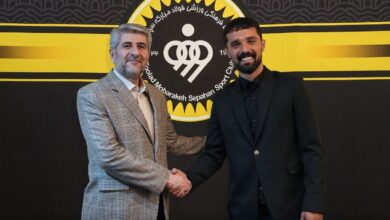 نورافکن قراردادش را ۲ فصل دیگر با سپاهان تمدید کرد