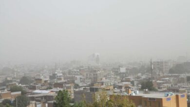 هوای ۴ شهر کرمانشاه در وضعیت خطرناک قرار گرفت